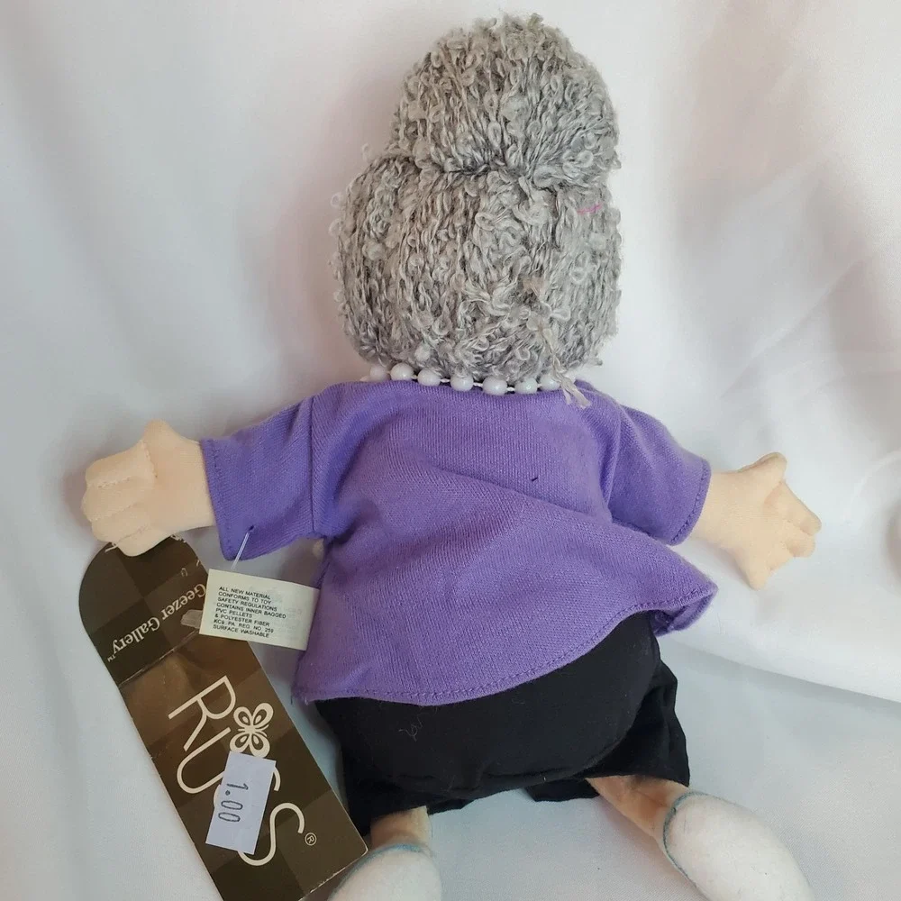Russ Old timer Spicy Woman Doll I've got it and men want It Humor Plush Birthday
